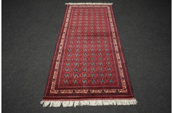 Turkmeńskoi etniczny wełniany dywan afgański khuwaje 70x250cm