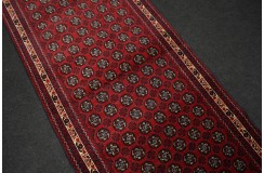 Turkmeńskoi etniczny wełniany dywan afgański khuwaje 70x250cm
