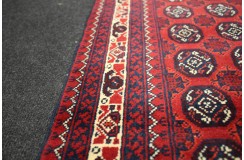 Turkmeńskoi etniczny wełniany dywan afgański khuwaje 70x250cm
