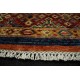 Dywan Ziegler Arijana Shaal 100% wełna kamienowana ręcznie tkany luksusowy 200x300 kolorowy w pasy