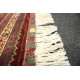 Dywan Afganistan Khuwaje Turkmeński geometryczny Tekke oryginalny 100% wełniany najwyższa jakość 53x140cm chodnik