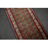 Turkmeńskoi etniczny wełniany dywan afgański Khuwaje 48x139