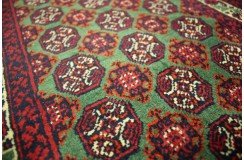 Turkmeńskoi etniczny wełniany dywan afgański Khuwaje 48x139