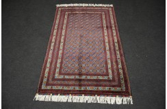 Turkmeńskoi etniczny wełniany dywan afgański Khuwaje 92x150cm