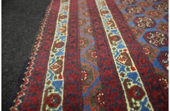 Turkmeńskoi etniczny wełniany dywan afgański Khuwaje 92x150cm