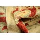 Jasny dywan Ziegler Farahan 100% wełna kamienowana ręcznie tkany ok 250x250cm