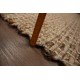 Naturalny dywan wełna czesankowa w warkocze i juta 160x230cm Indie ręcznie wiązany