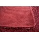 Niesamowity gruby fioletowy dywan shaggy 150x220cm 100% wełny owczej Indie ręcznie tkany