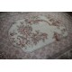 Piękny dywan Aubusson Habei ręcznie tkany z Chin 300x400cm 100% wełna przycinany rzeźbione kwiaty beżowy brązowy