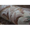 Piękny dywan Aubusson Habei ręcznie tkany z Chin 250x350cm 100% wełna przycinany rzeźbione kwiaty beżowy brązowy