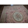 Przepiękny wełniany dywan org. Aubusson Chiny wełna rzeźbiony 250x350