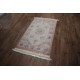 Piękny dywan Aubusson chiński ręcznie tkany 90x160cm 100% wełna rzeźbiony w kwiaty