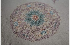 Przepiękny wełniany dywan org. Aubusson Chiny wełna rzeźbiony 90x160