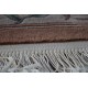 Piękny dywan Aubusson chiński ręcznie tkany 90x160cm 100% wełna rzeźbiony w kwiaty