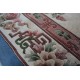 Piękny dywan Aubusson chiński ręcznie tkany 200x300cm 100% wełna rzeźbiony w kwiaty beżowy