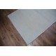 Gładki (ecru w pasy) dywan dwustronny ręcznie tkany - kilim 140x200cm