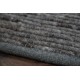 Luksusowy dywan Brinker Carpets Greenland Midnight 228 szary brąz 170x230cm100% wełna owcza dwustronny płasko tkany