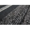 Luksusowy dywan Brinker Carpets Step Design A szary brąz 170x230cm 100% wełna owcza