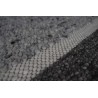 Luksusowy dywan Brinker Carpets Step Design A szary brąz 170x230cm 100% wełna owcza