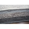 Luksusowy dywan Brinker Carpets Step Design A szary brąz 170x230cm 100% wełna owcza