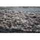 Luksusowy dywan Brinker Carpets Step Design A szary brąz 170x230cm 100% wełna owcza