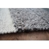 Luksusowy dywan Brinker Carpets Step Design A szary brąz 170x230cm 100% wełna owcza