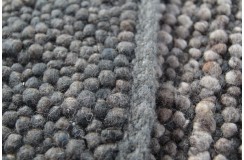 Luksusowy dywan Brinker Carpets Step Design A szary brąz 170x230cm 100% wełna owcza