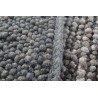 Luksusowy dywan Brinker Carpets Step Design A szary brąz 170x230cm 100% wełna owcza
