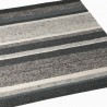 Luksusowy dywan Brinker Carpets Step Design A szary brąz 170x230cm 100% wełna owcza