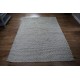 Luksusowy dywan Brinker Carpets Hay 800 szary 170x230cm 100% wełna filcowana warkocze