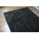 Gruby 5cm masywny dywn shaggy Brinker Carpts Saturn S05B czarny złoty 170x240cm