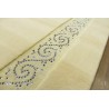 Gładki dywan 170x240 SWAROVSKI ELEMENTS LUXOR STYLE wełny owczej lux