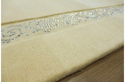 Gładki dywan 170x240 SWAROVSKI ELEMENTS LUXOR STYLE wełny owczej lux