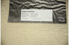 Gładki dywan 170x240cm LUXOR STYLE PLATINIUM wełny owczej lux