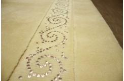 Gładki dywan 170x240cm LUXOR STYLE RHODIUM wełny owczej lux