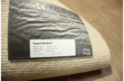 Gładki dywan 170x240cm LUXOR STYLE RHODIUM wełny owczej lux