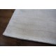 Biały lśniący designerski dywan w pasy wiskoza Obsession my Maori 140x200cm