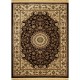 Klasyczny wzór dywan Isfahan 5250A brązowy Marbex 850 000 wiązań/m2 miękki 160x230cm