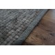 Luksusowy dywan Montèl Rousseau szary brąz 170x230cm 100% wełna owcza dwustronny płasko tkany