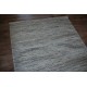 Płasko tkany dywan cieniowany deseń sznurkowy 160x240 beżowy z Indii poliester bawełna