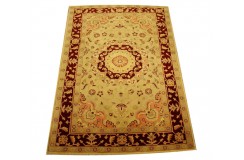 Kolorowy luksusowy dywan Ziegler oryginał piękny ręcznie tkany dywan 120x180cm