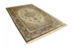 Perski oryginalny dywan Kom unikatowy 100% naturalny jedwab 170x240cm