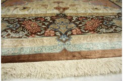 Perski oryginalny dywan Kom unikatowy 100% naturalny jedwab 170x240cm