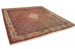 Luksusowy ręcznie tkany dywan Bidjar z Iranu wełniany 250x250cm gęsty