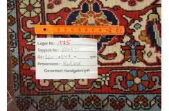 Luksusowy ręcznie tkany dywan Bidjar z Iranu wełniany 250x250cm gęsty