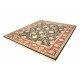 Ciemny klasyczny dywan Tabriz z Indii 200x300cm 100% wełna oryginalny ręcznie tkany perski gruby