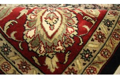 Ciemny klasyczny dywan Tabriz z Indii 200x300cm 100% wełna oryginalny ręcznie tkany perski gruby