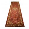 Bogaty tradycyjny kwiatowy chodnik Hamadan perski CERTYFIKAT 123x447cm Iran
