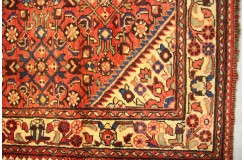 Orient perski dywan ręcznie tkany Hosseinabad luksusowy chodnik 123x447