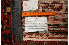 Orient perski dywan ręcznie tkany Hosseinabad luksusowy chodnik 123x447